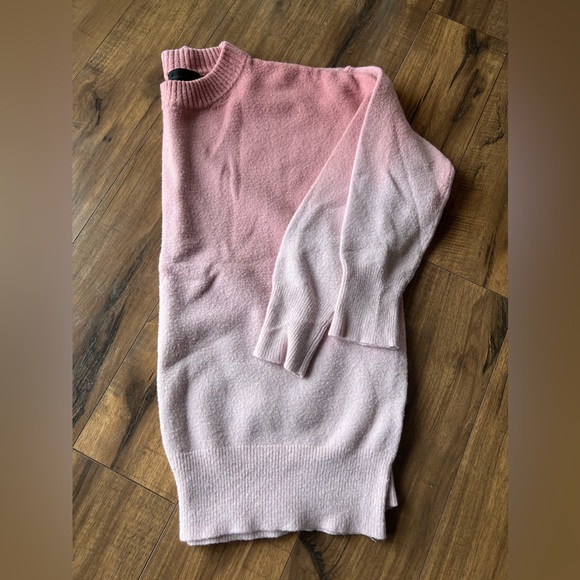Mustard Seed Pink Ombre Sweater - Picture 1 of 5